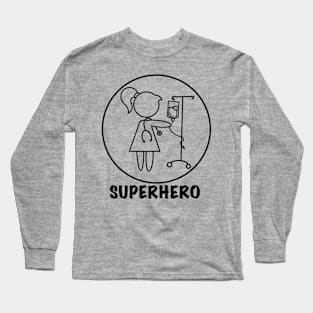 Nurse superhero Long Sleeve T-Shirt